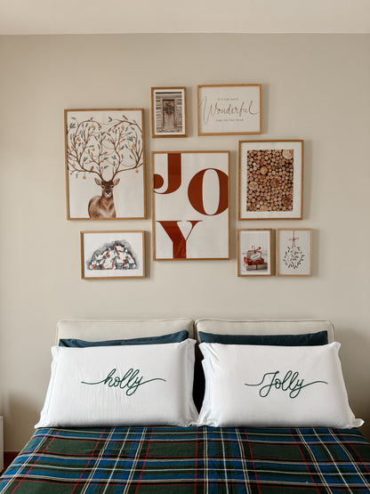 Federe matrimoniali "Holly Jolly"