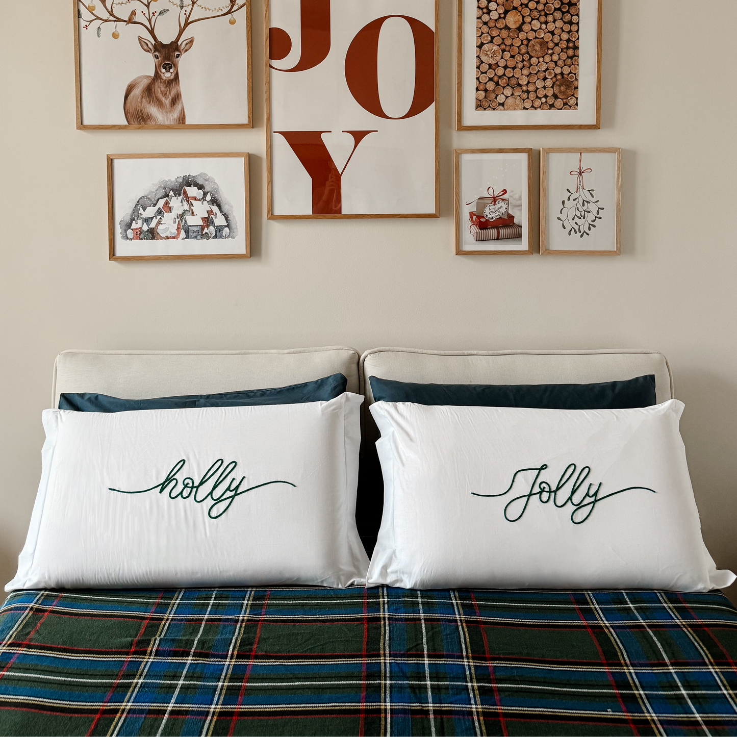 Federe matrimoniali "Holly Jolly"