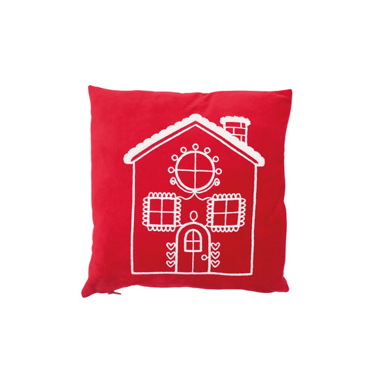 Copricuscino "Casetta di Pan di Zenzero"