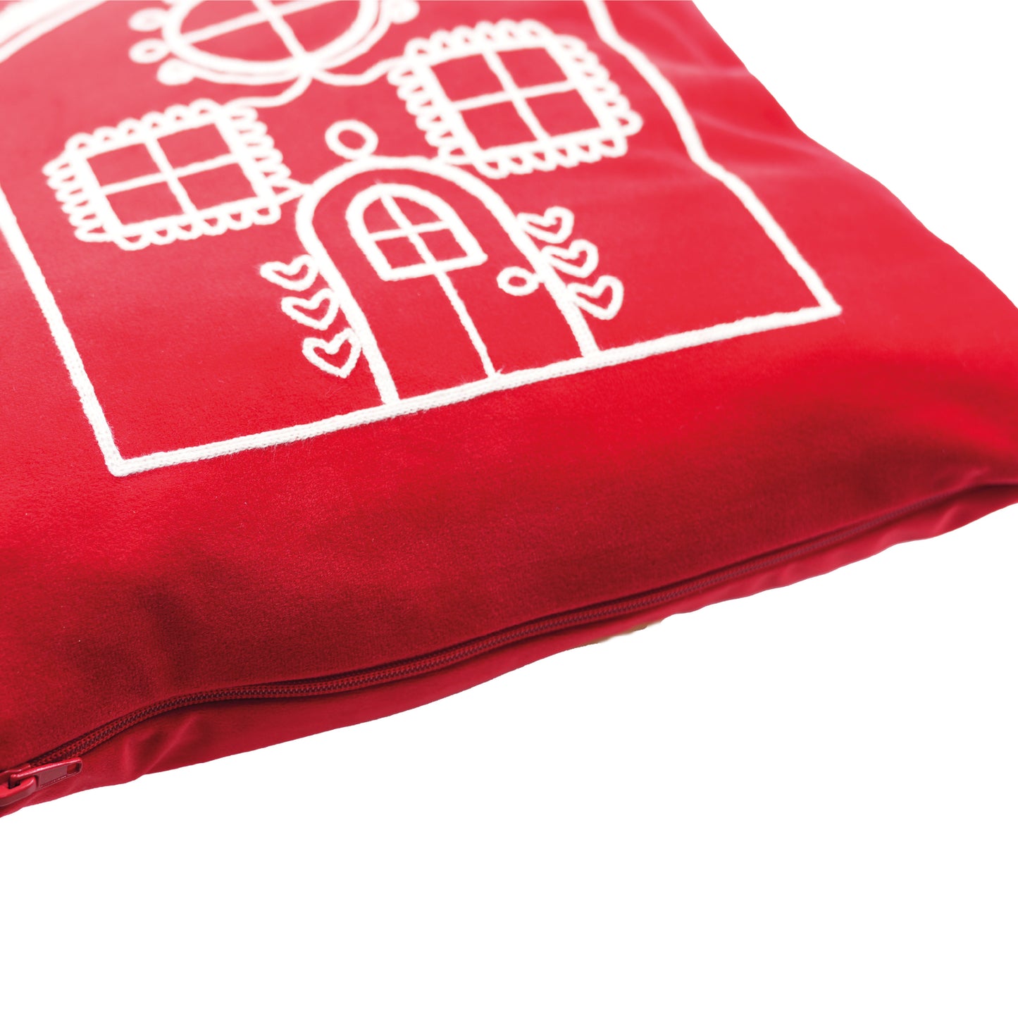 Copricuscino "Casetta di Pan di Zenzero"