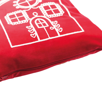 Copricuscino "Casetta di Pan di Zenzero"